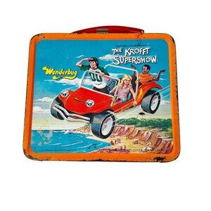 Vintage Metal Lunch Box Aladdin The Krofft Supershow Sid & Marty 1976